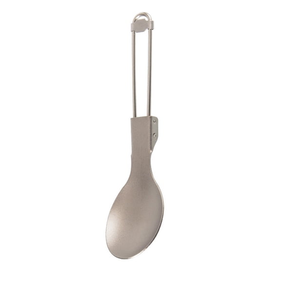 Folding Spoon Spork Fork Outdoor Tableware Cookware Folded Flatware