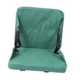 thumbnail image 1 of Folding Stadium Chair Seat Cushion Floor Seat Padded with Back Support for Camping Hiking and Outdoor Concerts, 1 of 9