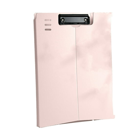 Folding Standing Clipboard With Low Clip, Heavy Duty Plastic Nursing Clipboard Folder, Portable Document Holder For Meetings Studying Outdoor Business