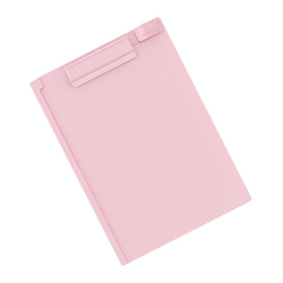 Folding Standing Up Acrylic Clipboard with Pen Clip Letter Size Paper Document Portable Writing Board For Office