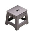 thumbnail image 1 of Folding Step Stool For Adults Non-Slip Step Stool With Handle Collapsible Foot Stools, Small Stepping Stool For Bathroom, Bedroom, Kitchen Gray, 1 of 6