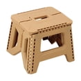 thumbnail image 1 of Folding Step Stool, Heavy Duty Plastic Foldable Step Stool with Handle, Non Slip Collapsible Stool for Kitchen Bathroom Home Garage Use, Space Saving Design for Small Spaces, 1 of 6