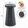 Folding Stool Retractable Camping Fishing Chair Lightweight Telescopic