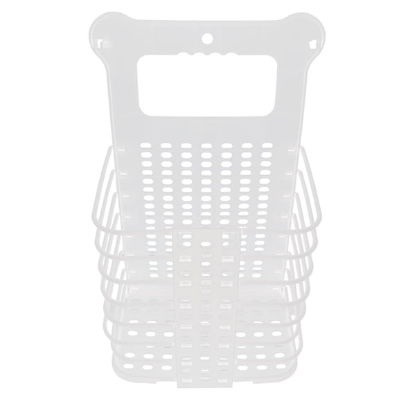 Folding Storage Crate Storage Bins Wall Hanging Storage Basket Book Storage Basket Child Baby 51X29X20.5CM White