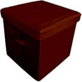thumbnail image 1 of Folding Storage Ottoman Cover, 1 of 2