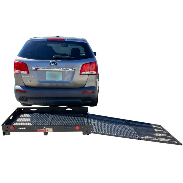 Folding Strong Electric Wheelchair Hitch Carrier Mobility Scooter