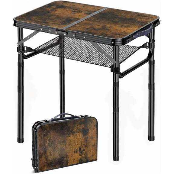 Folding TV Trays Foldable Dinner Tray Table Adjustable Height Food Snack Eating Couch Side Table Study Aluminum Portable Sofa Tray End Table for Outdoor Indoor Camp Pinic Bed Couch Living Room(Black)
