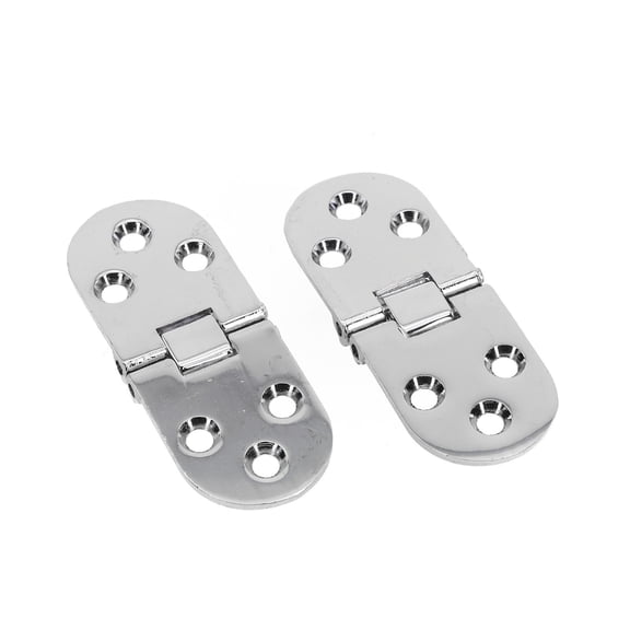 Folding Table 2 Pieces Bright Zinc Alloy Hinge Suitable For Flip Table Cabinet Door Furniture Flip Hinge Invisible Hinge