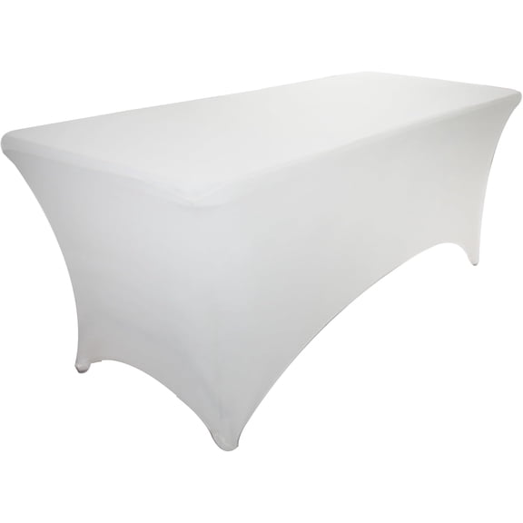 Folding Table,4ft Indoor Outdoor Heavy Duty Portable Folding Square Plastic Dining Table w/Table Cover