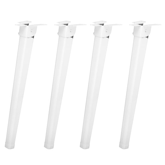 CRILSTYLEO Folding Desk Legs Easy Installation Iron 4Pcs