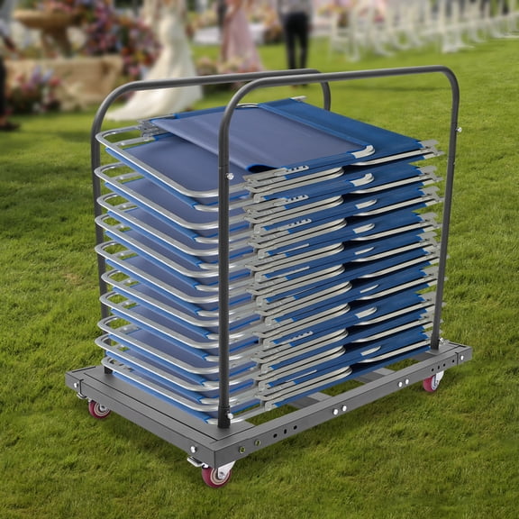 Folding Table Cart, Folding Table Trolleys, Table Cart