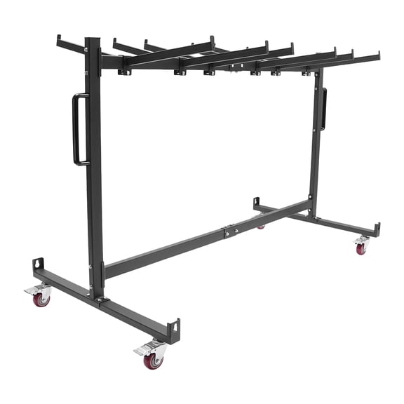 Folding Table Cart, Folding Table Trolleys, Table Cart