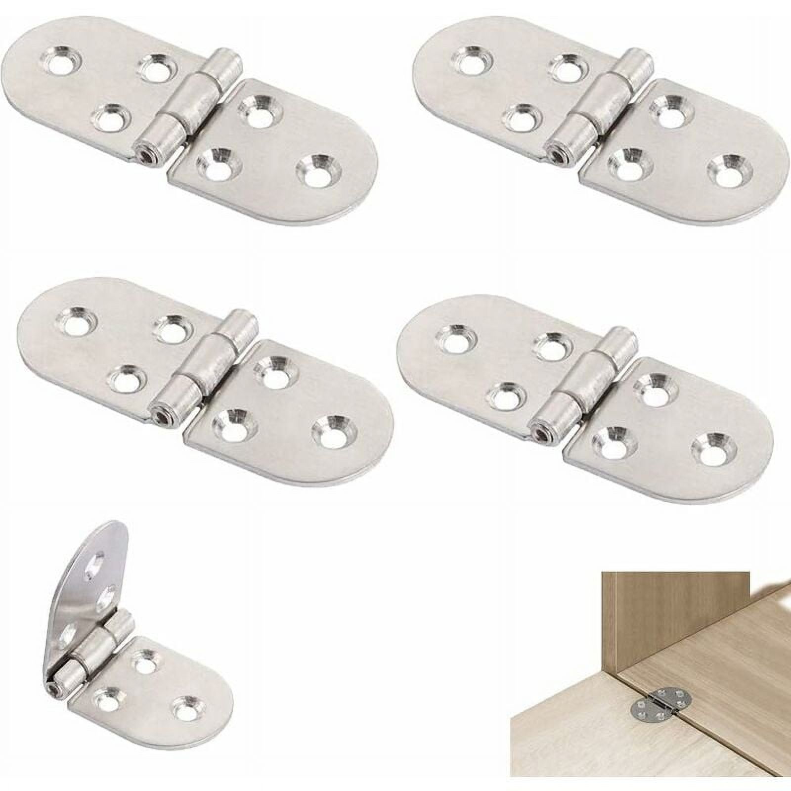 Folding Table Hinges Flip Connector Foldable Flip Hinge Zinc Alloy Flat