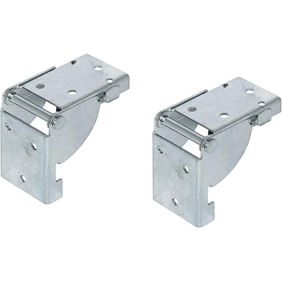 Folding Table Leg Brackets, Locks in position, open and closed