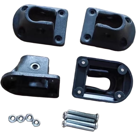 Folding Table Leg Connector Set, Hardware Accessories for Outdoor Dining Tables, Portable Repair &, Easy to Install