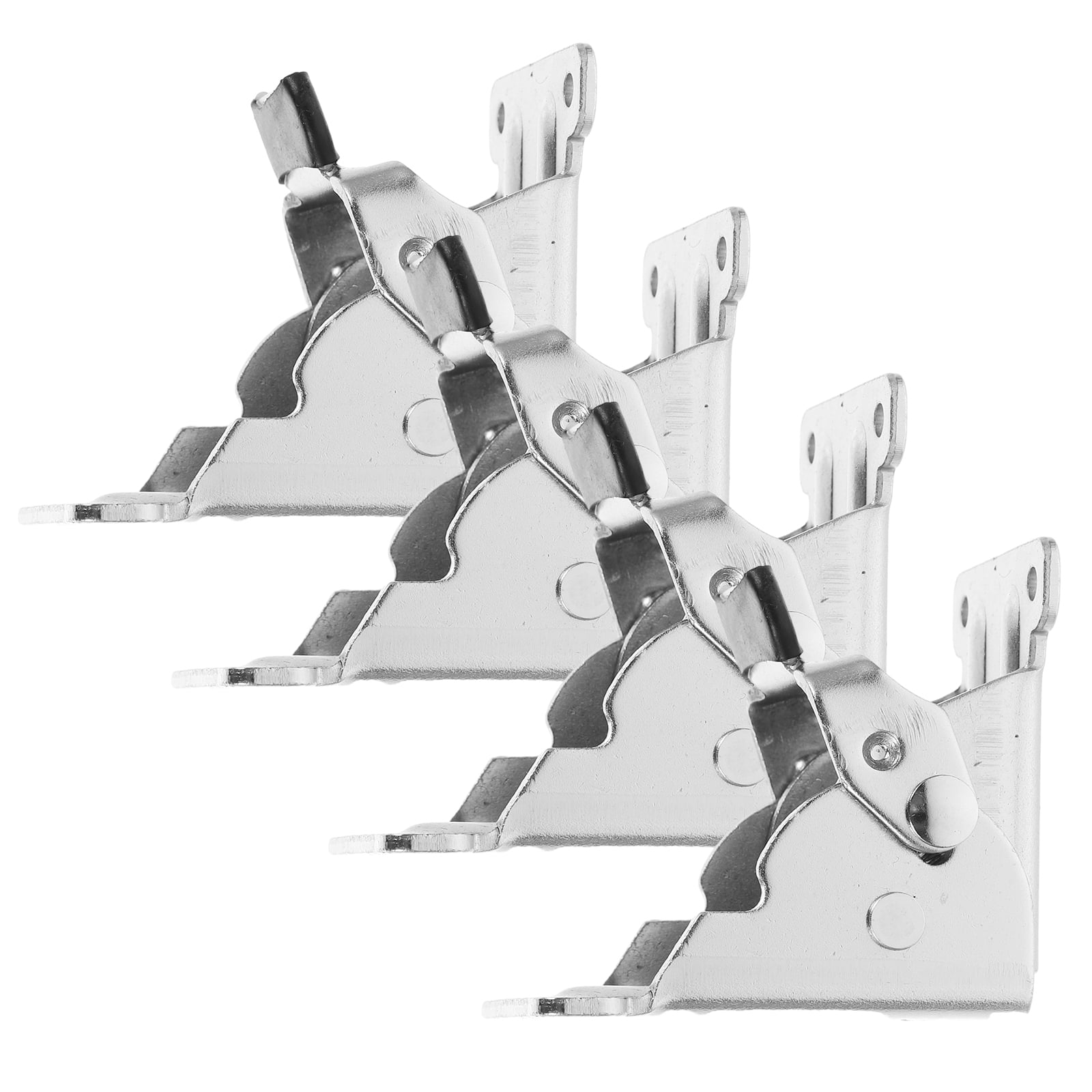 Folding Table Leg Hinge Hinges Coffee Table Furniture RV Iron Silver 6