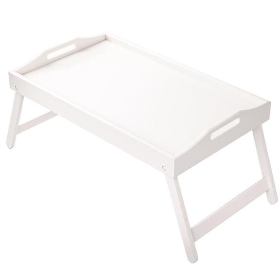 Folding Table Multifunctional Household Bedroom Bed Wooden Tray Computer Solid Wood Table Wash Tub for Dish Dryer Rack Stainless Steel Dish Rack Dish Drying Rack over Kitchen Adjustable Japanese Home