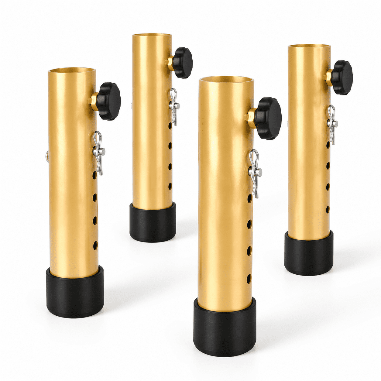 Stnding Risers Folding Table Risers Leg Extenders 5-levels Height Adjustable For Diy ...