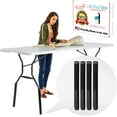 ® Folding Table Risers, USA Made, Extensions Raise Bent Leg Folding
