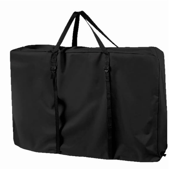 Folding Table Storage Bag Waterproof Oxford Cloth 420D,110 X 74 X 28 CM Large Carrying Bag For Folding Tables, Picnic Tables Cover With Shoulder Strap(420D)