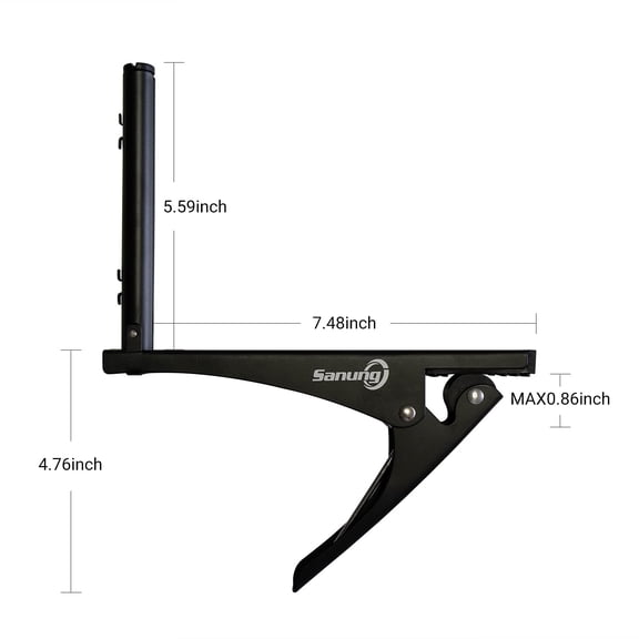 Folding Table Tennis Net and Post Set with Adjustable Clamp-on Design for 60in Tables 1 Kit