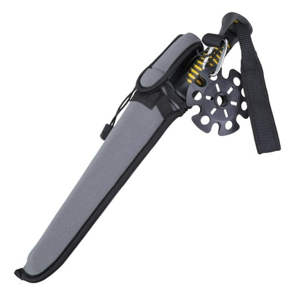 Folding Tackle Rod Wading Rod Staff Outdoor Water Probes Rod Hiking Accessories