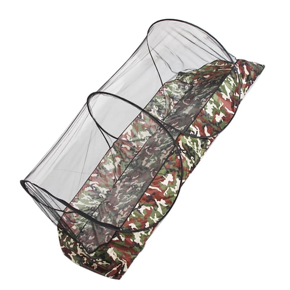 Folding Tent Single Outdoor Camping Mosquitoes Meshes Tent Breathable Convenient Meshes Sleep Net for Camping, Fishing