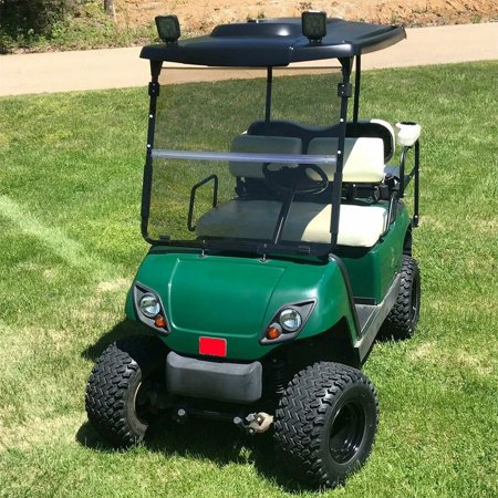 Folding Tinted Windshield For 2003-2006 Yamaha G22 Golf Cart Impact Resistant