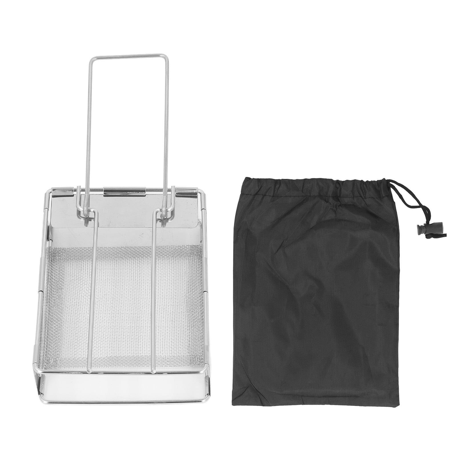 Folding Toaster Stainless Steel Versatile Mini Portable Toaster for