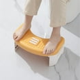 thumbnail image 1 of Folding Toilet Stool, Squatting Poop Stool, Bathroom Potty Step Stool, Toilet Assistance Steps, Step Stool, Fits All Toilets, Detachable Stackable Holiday s Gifts, 1 of 8