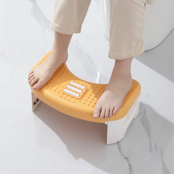 Folding Toilet Stool, Squatting Poop Stool, Bathroom Potty Step Stool, Toilet Assistance Steps, Step Stool, Fits All Toilets, Detachable Stackable Holiday s Gifts