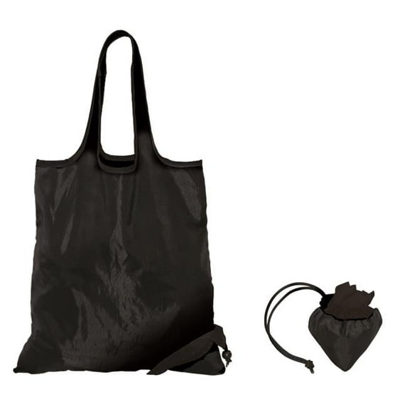 Folding Tote Bag with Practical / Easy to Carry - Black