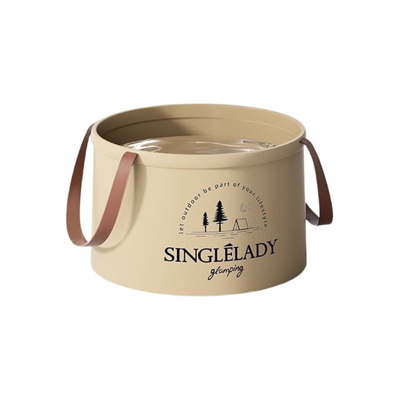 Folding Travel Basin Portable Foldable Sink For Camping Outdoor Activity With Leakproof Design And 12L Capacity