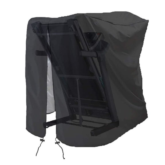 Folding Treadmill Cover Waterproof Heavy Duty Oxford Fabric Protection 46" L X 38" W X 66" H with Zipper Drawstring for Indoor Outdoor Running Machine Dust Protection