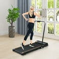 thumbnail image 1 of Folding Treadmill, Treadmill for Home with LCD Monitor Motorized, Electric Treadmill Workout Running Machine with Auto Stop Safety Function, Walking Running Machine Equipment for Home Gym, 1 of 7