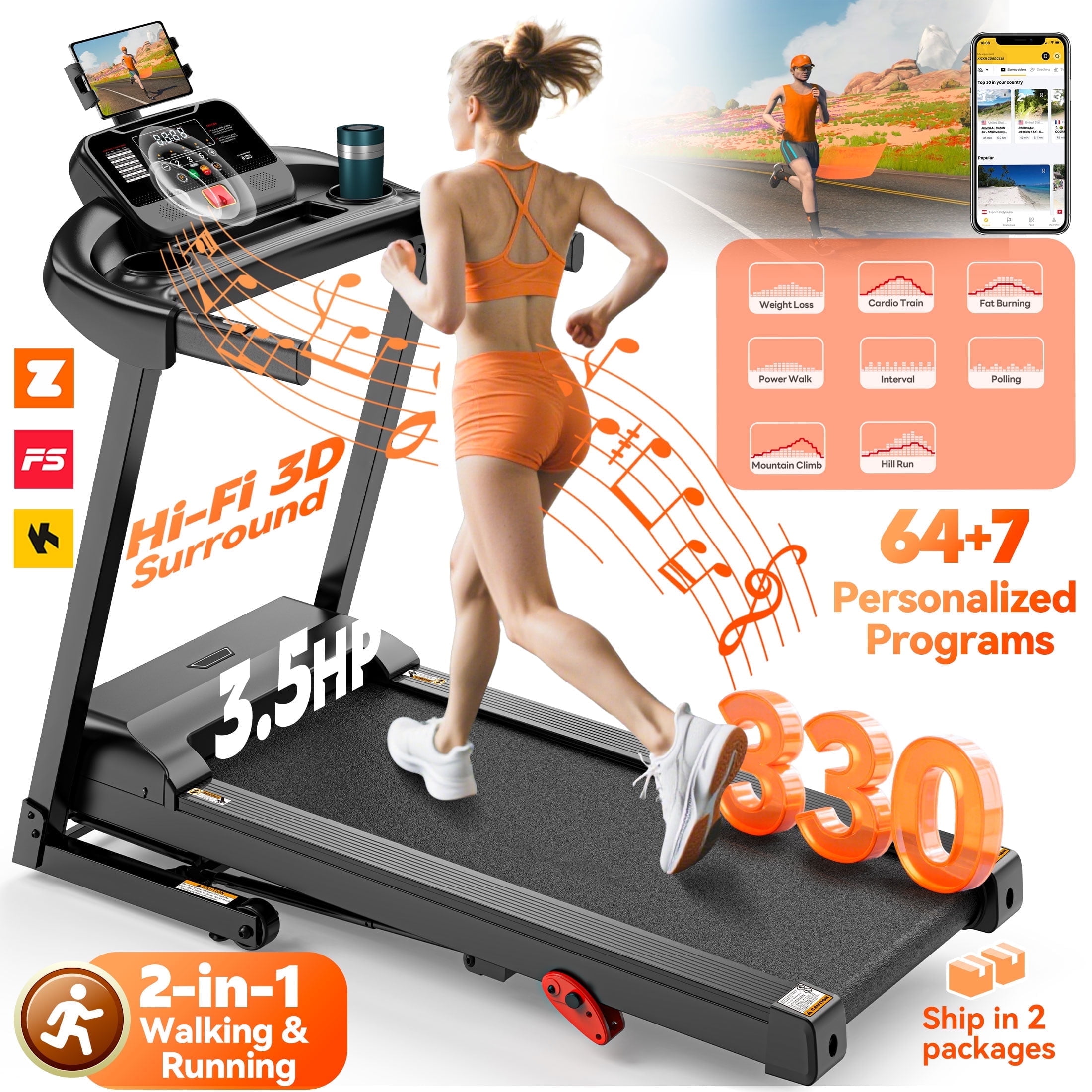 Famistar Folding Treadmill Electric Portable Ethiopia Ubuy