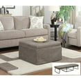 thumbnail image 1 of Convenience Concepts Designs4Comfort Folding Bed Ottoman-Finish:Taupe, 1 of 2