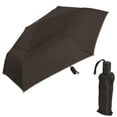 thumbnail image 1 of Folding Umbrella Black with Silver Trim, 1 of 1