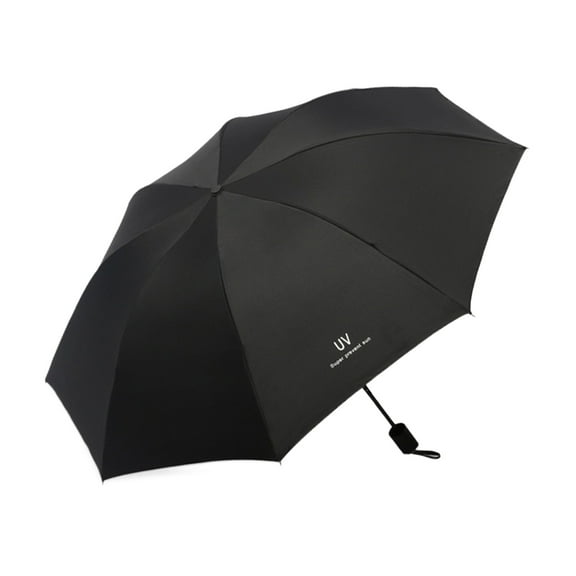 Folding Umbrella Compact UV Protection Tri-fold Umbrella Windproof Rainproof Travel Umbrella for Outdoor