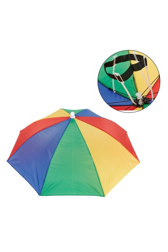 Folding Umbrella Hat, for Outdoor Activity Lovers, Great for Fishing and Hiking (A)