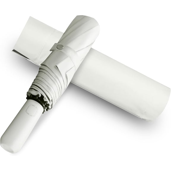 Folding Umbrella, UV Sun Rain Travel Umbrellas for Backpack, Portable Folding Umbrellas for Women