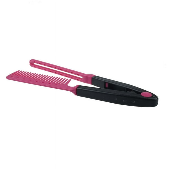Folding V Comb Hair Brush for Hairdressing and Salon Straightening Techniques