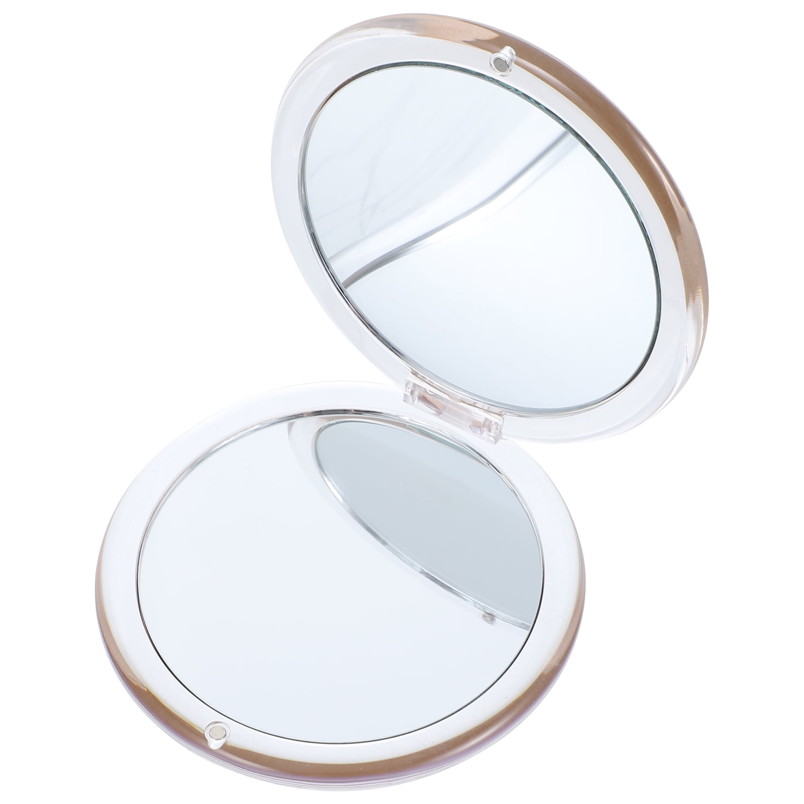 Folding Vanity Mirror Travel Makeup Mirrors Compact Magnifying Purses