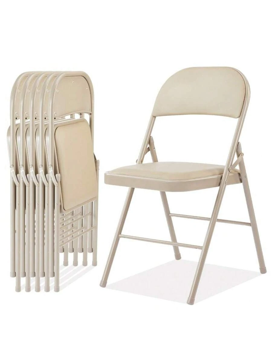 Foldable Seating Examples Folding Versatile Seating With Leather Padding - Sturdy Metal Frame ...