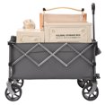 thumbnail image 1 of Folding Wagon with Big Wheels for Easy Transport, 450LB Capacity Collapsible Cart for Beach, Garden, and Outdoor Activities, 1 of 10