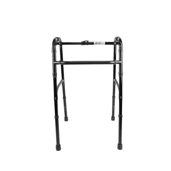 Folding Walker Without Wheels, Walkers for Seniors Foldable, Folding Walkers for Seniors Lightweight with Adjustable Height