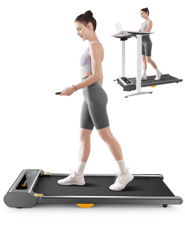 Folding Walking Pad With LED Display, 265 lbs Portable Walking or ...