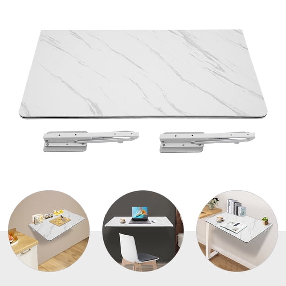 Folding Wall Desk, Wall-mounted Folding Table, Wall Mounted Folding Table for Bedroom, Living Room, Study, Kitchen, Balcony, Laundry Room 935.43*19.69in)
