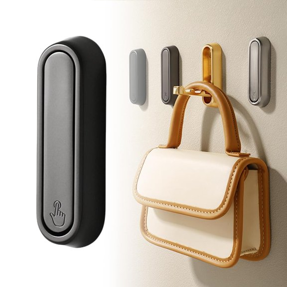 Folding Wall Hook, 2025 New Flip Down Hook Folding Heavy-Duty Coat Hooks Wall, Minimalist Style Porch Key Valet for Walls Hanging Coat Towel Hat Backpack (