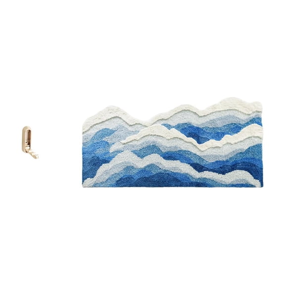 Folding Wall Hook Area Rug Coat Hook Space Saving Foldable Structure for Closet Entrance Bedroom